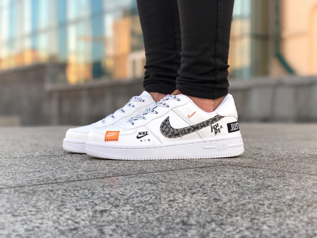 Nike Air Force 1 Low Just Do It White 1