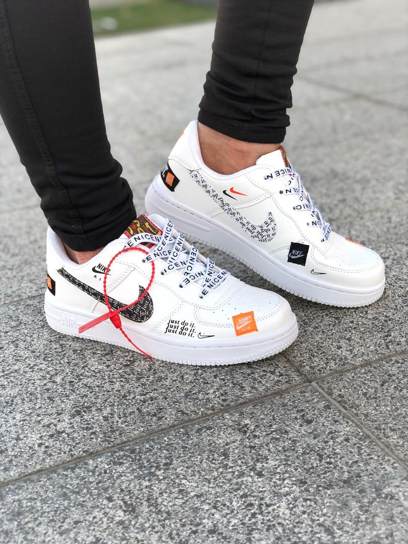 Nike Air Force 1 Low Just Do It White 1