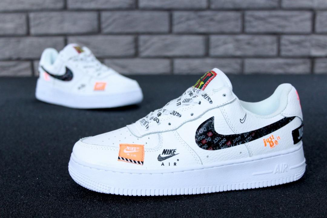 Nike Air Force 1 Low Just Do It White 1