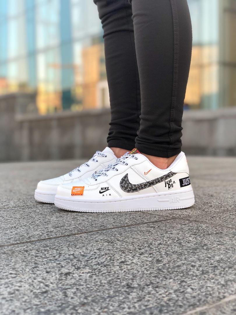 Nike Air Force 1 Low Just Do It White 1