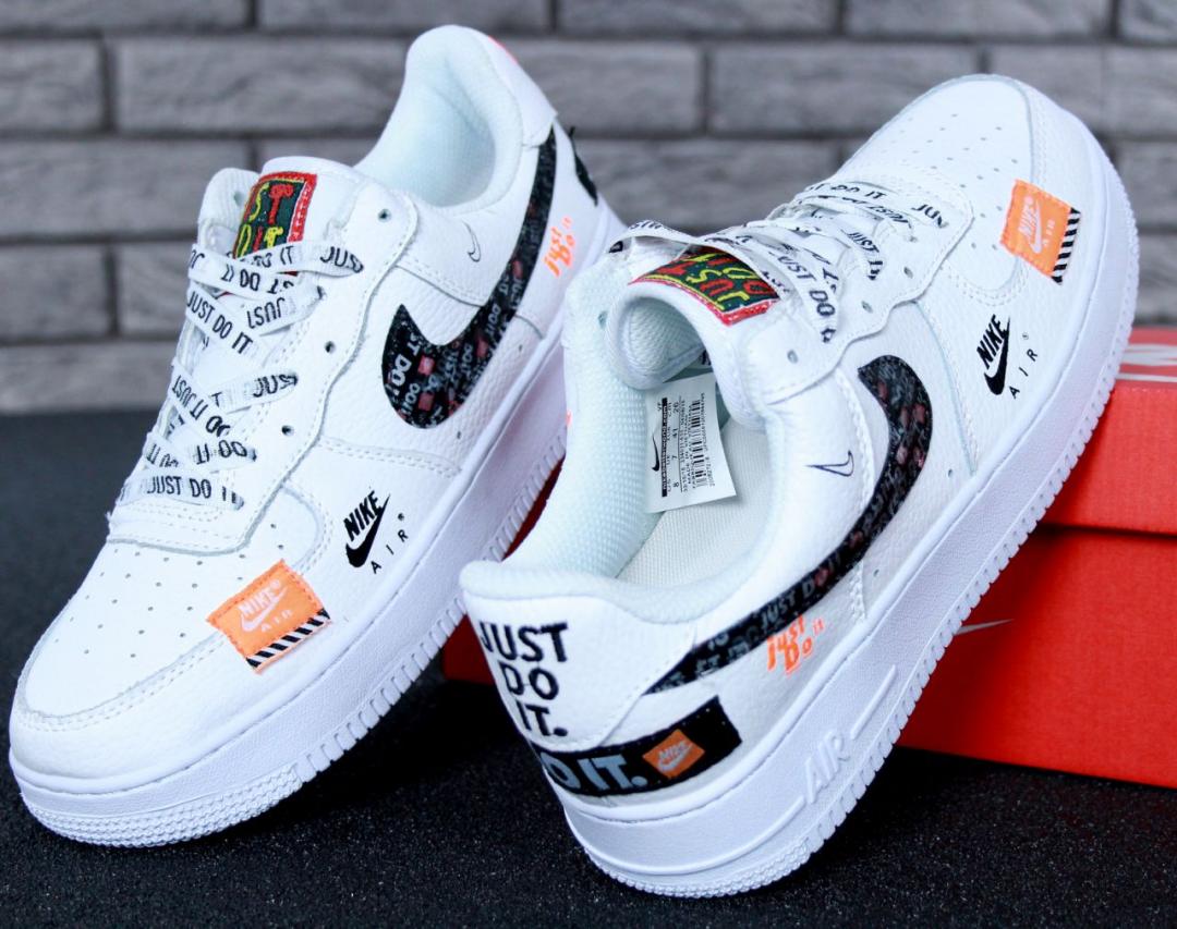 Nike Air Force 1 Low Just Do It White 1