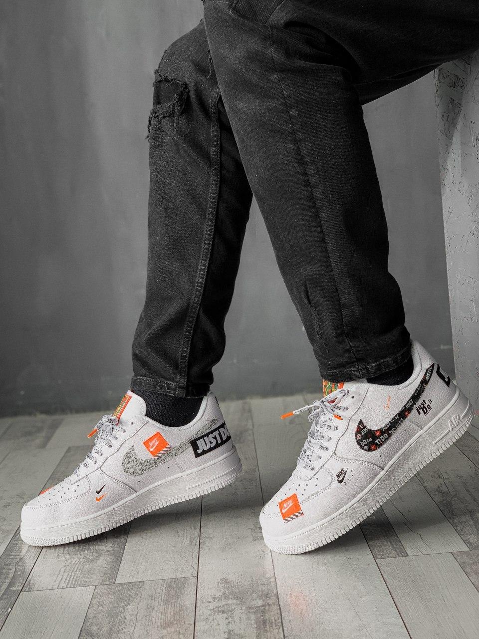 Nike Air Force 1 Low Just Do It White 1
