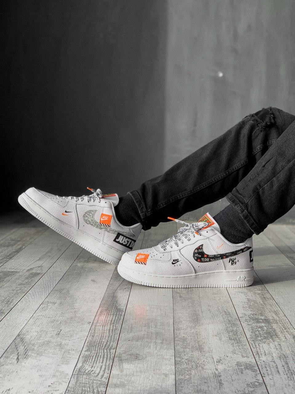 Nike Air Force 1 Low Just Do It White 1
