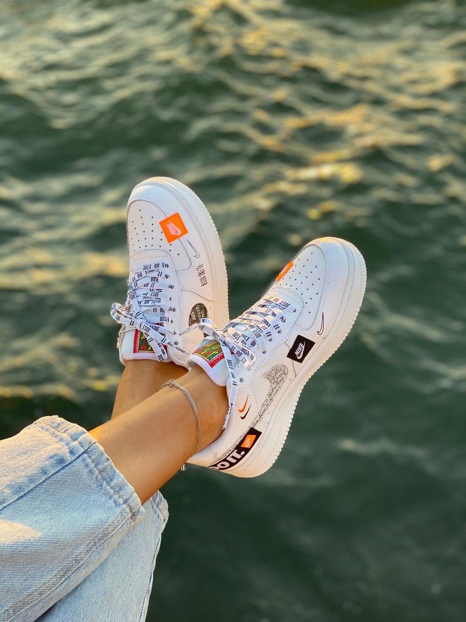Nike Air Force 1 Low Just Do It White 1