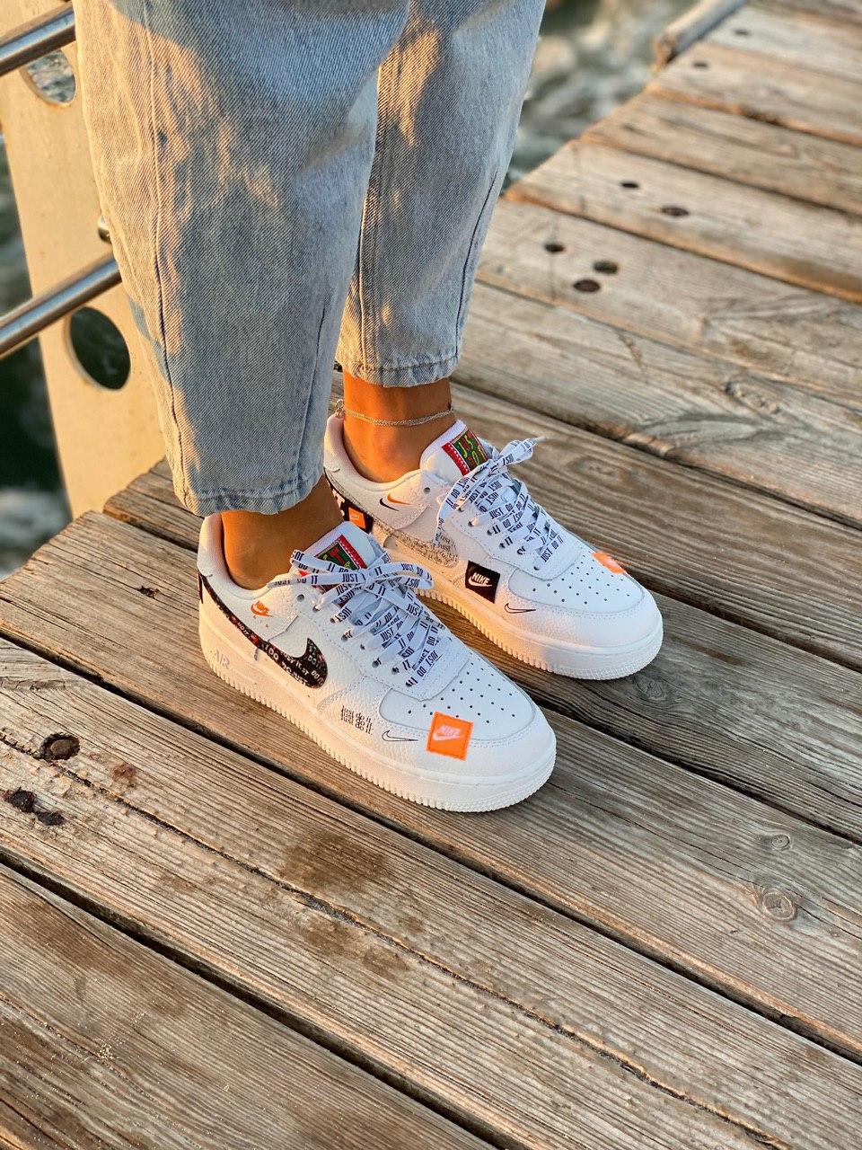 Nike Air Force 1 Low Just Do It White 1