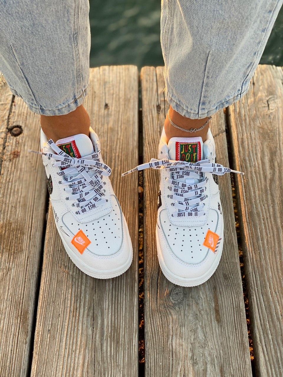 Nike Air Force 1 Low Just Do It White 1