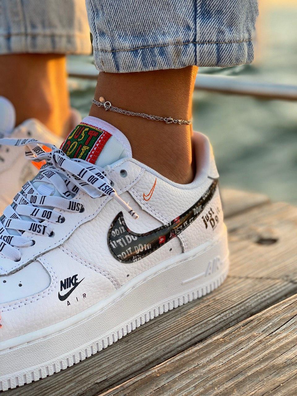 Nike Air Force 1 Low Just Do It White 1