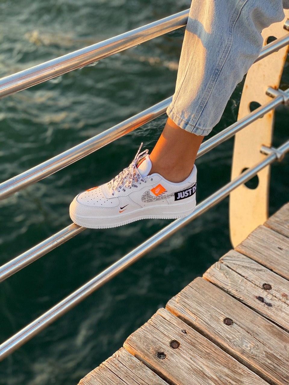 Nike Air Force 1 Low Just Do It White 1