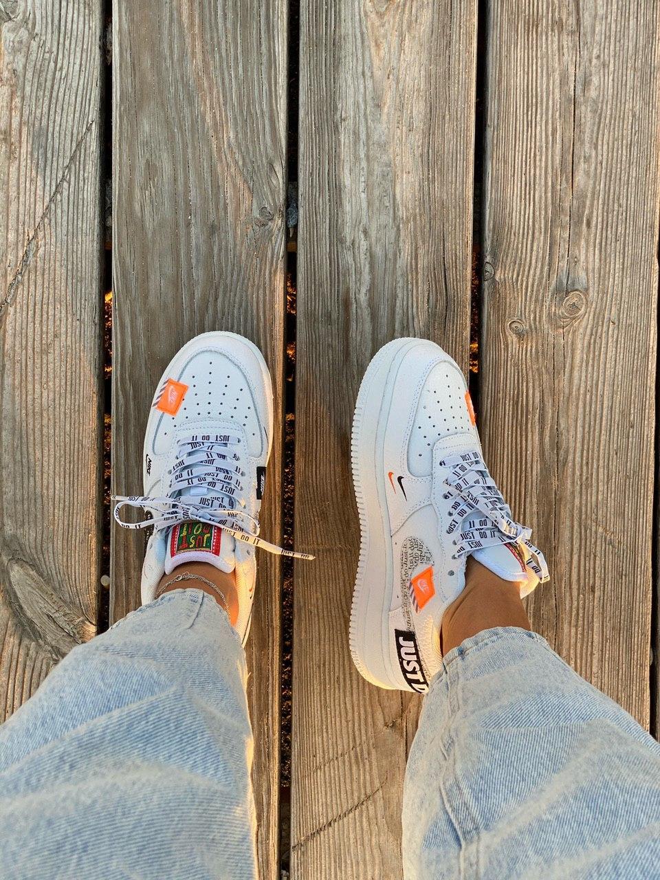 Nike Air Force 1 Low Just Do It White 1
