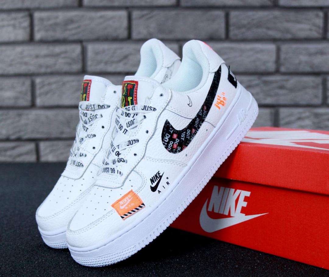Nike Air Force 1 Low Just Do It White 1
