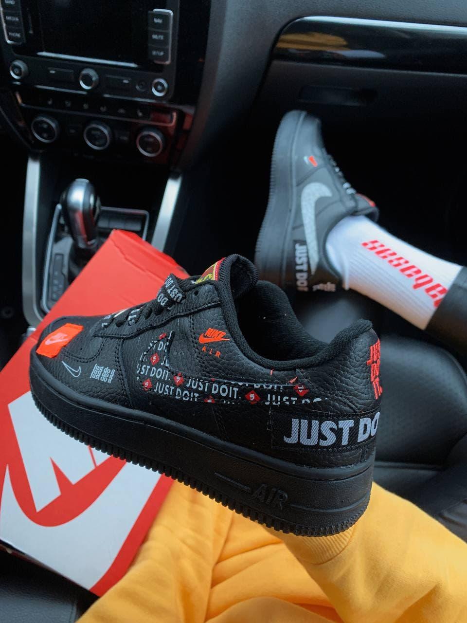 Nike Air Force 1 Low Just Do It Black