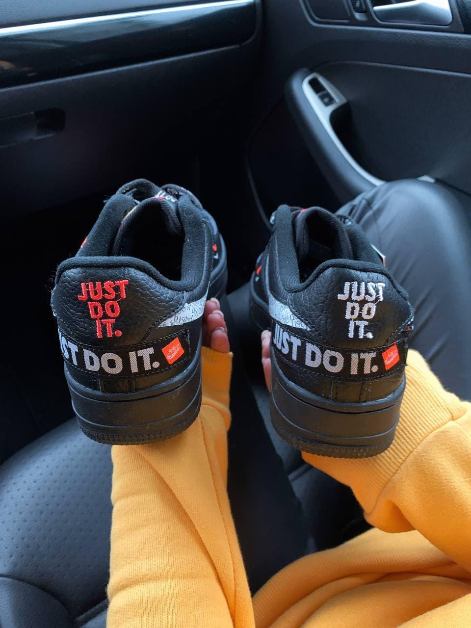 Nike Air Force 1 Low Just Do It Black