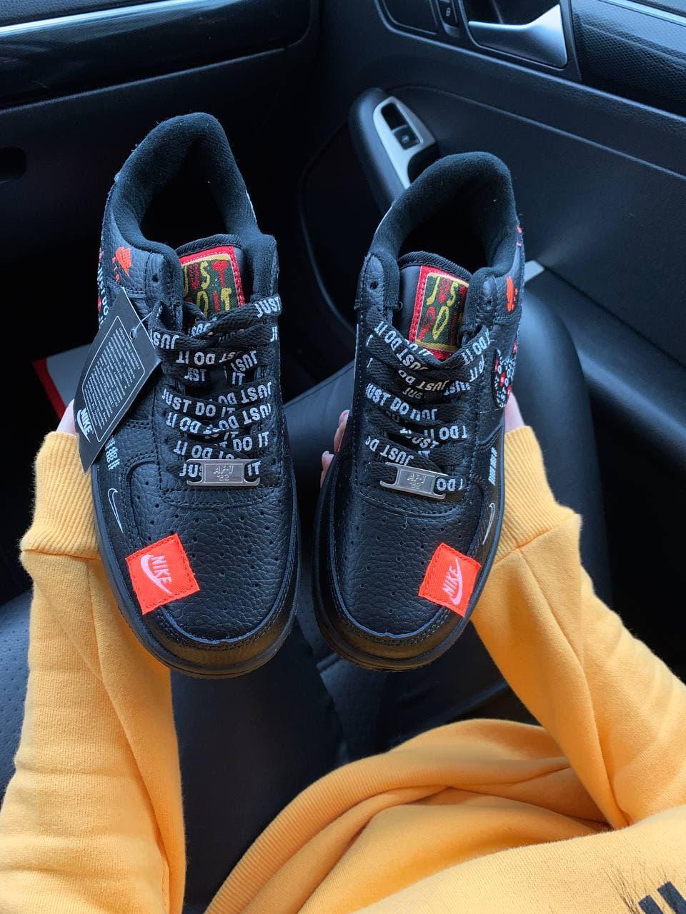 Nike Air Force 1 Low Just Do It Black