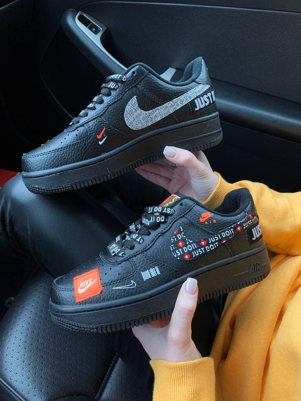 Nike Air Force 1 Low Just Do It Black