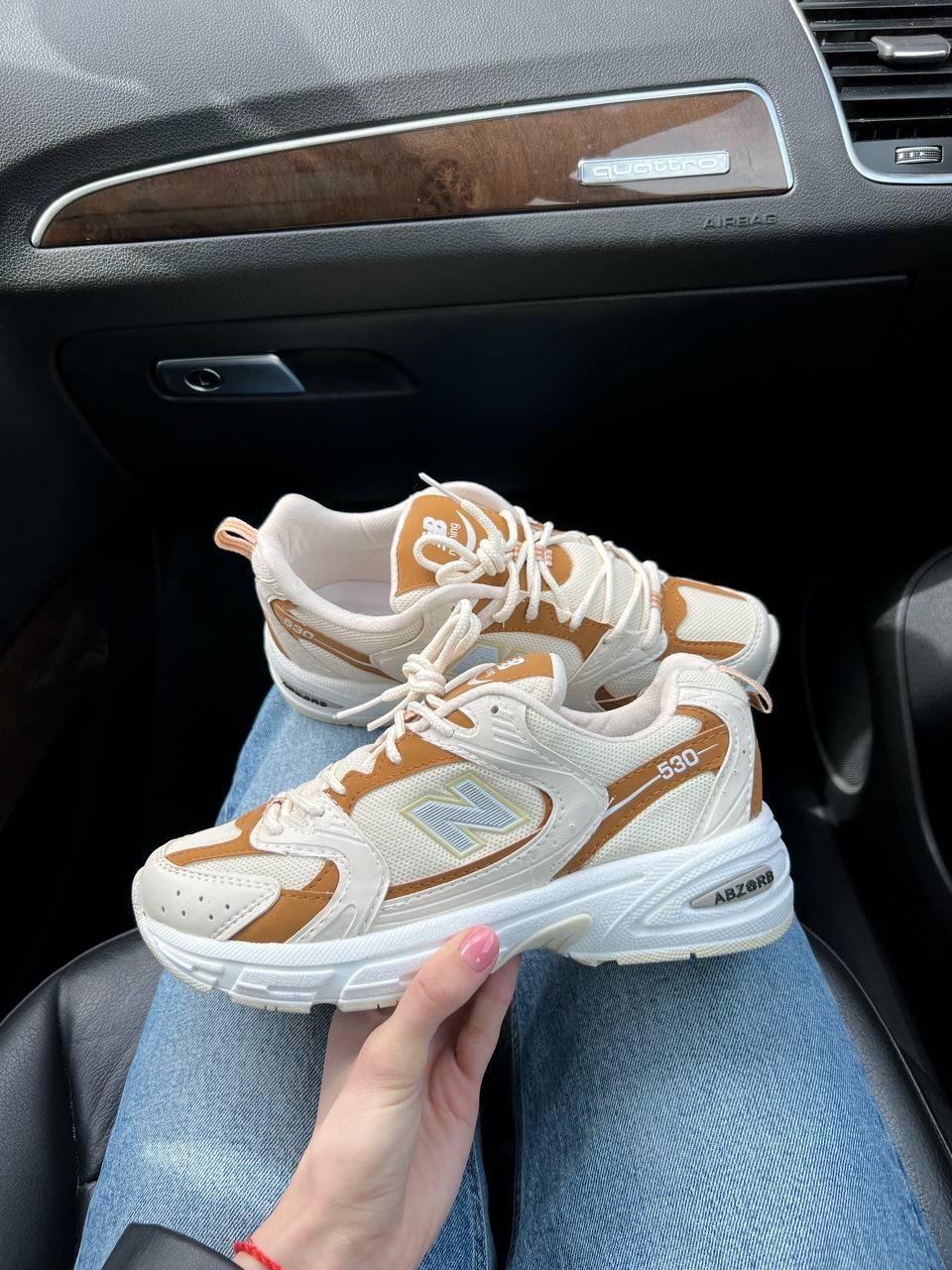 New Balance 530 Beige White v2