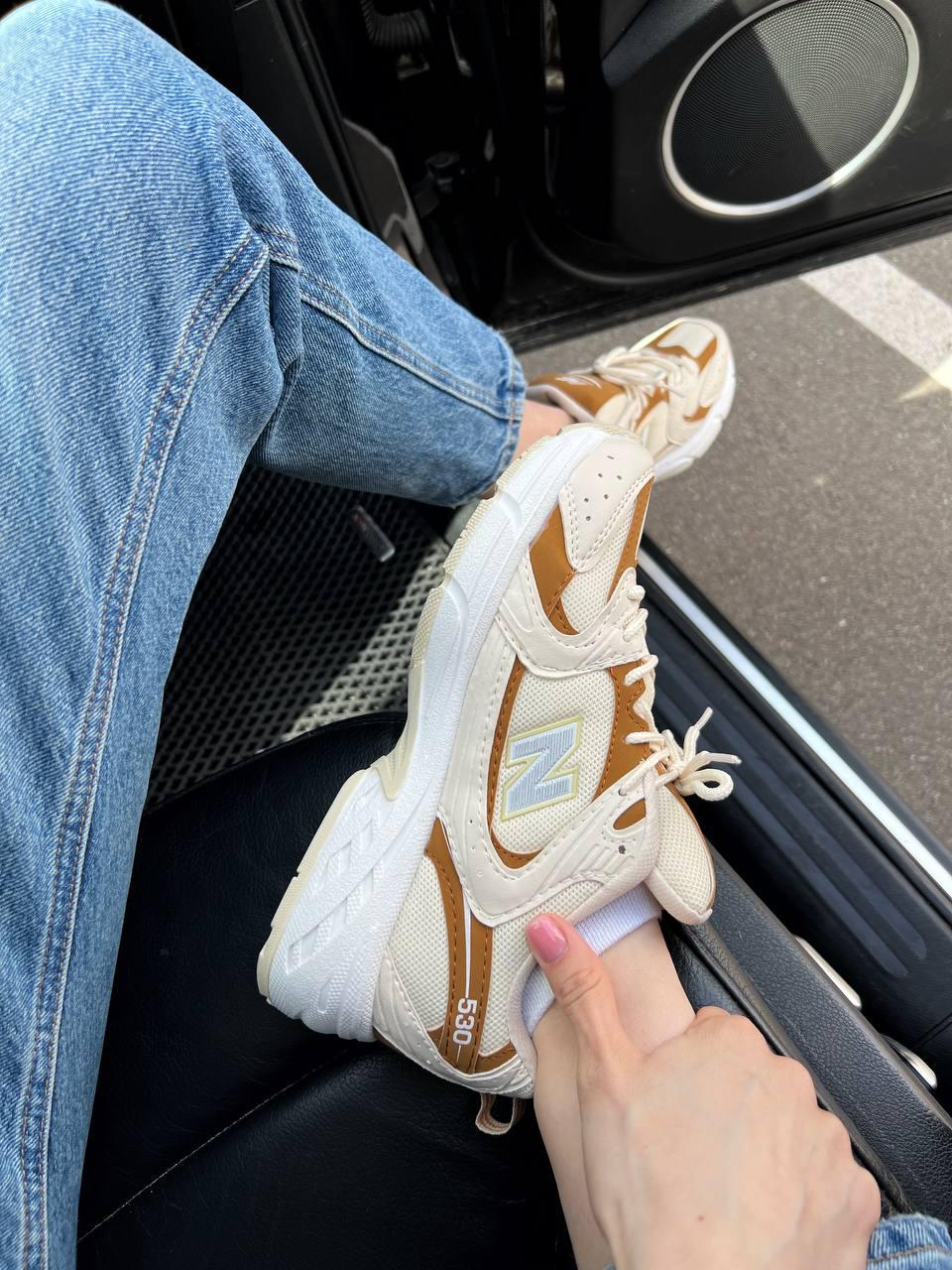 New Balance 530 Beige White v2