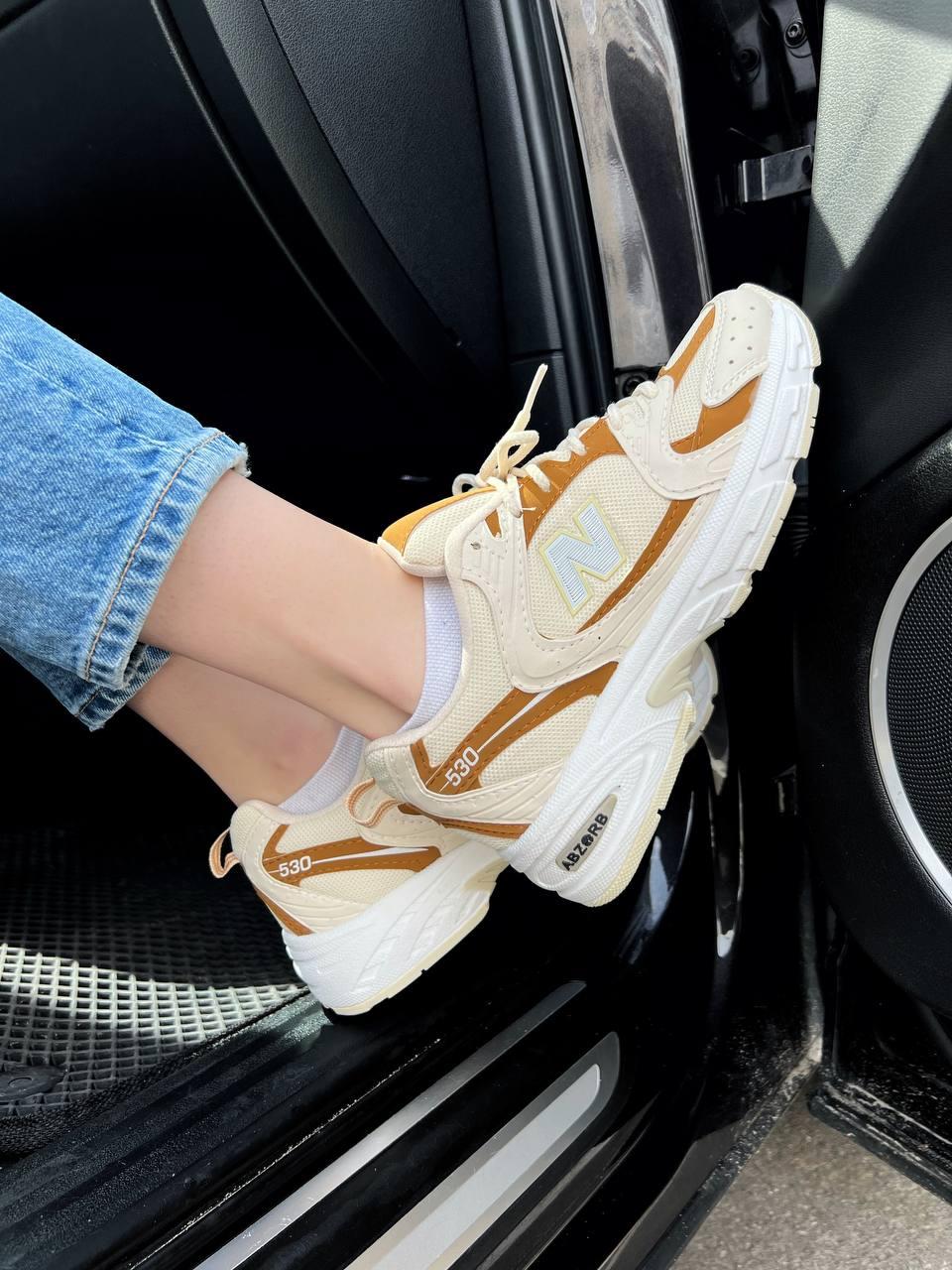 New Balance 530 Beige White v2