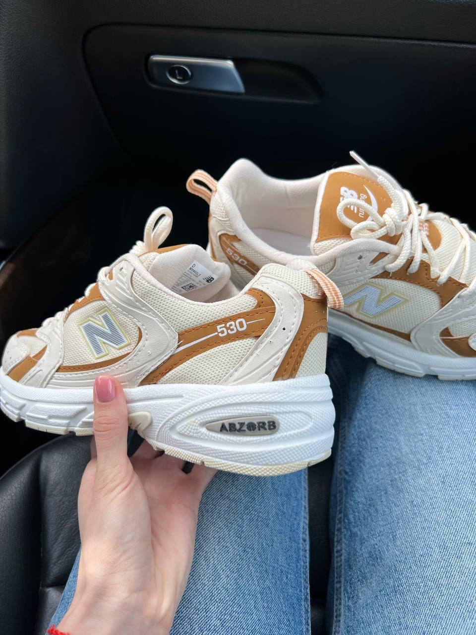 New Balance 530 Beige White v2