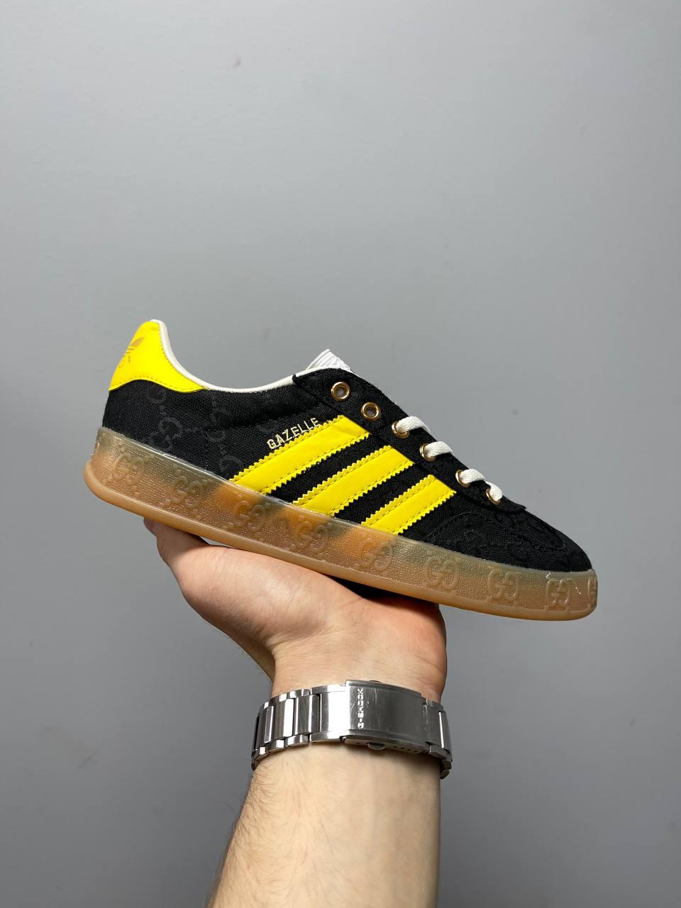 Adidas Gucci x Gazelle Black GG Monogram