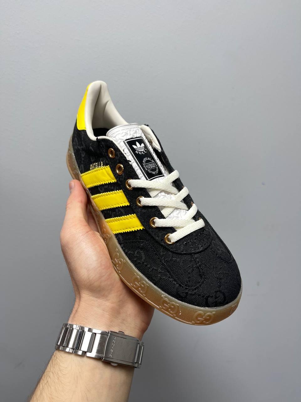 Adidas Gucci x Gazelle Black GG Monogram
