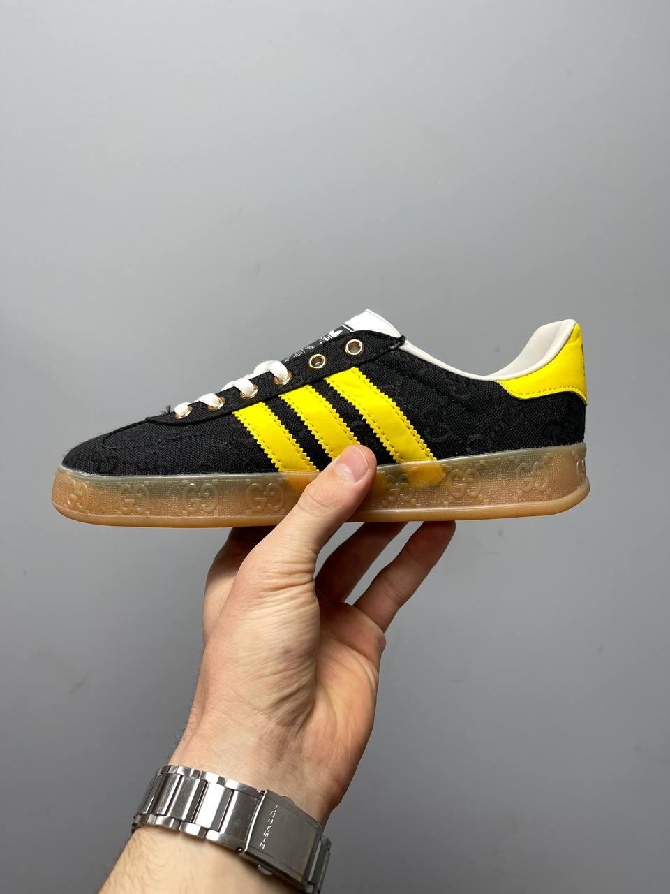 Adidas Gucci x Gazelle Black GG Monogram