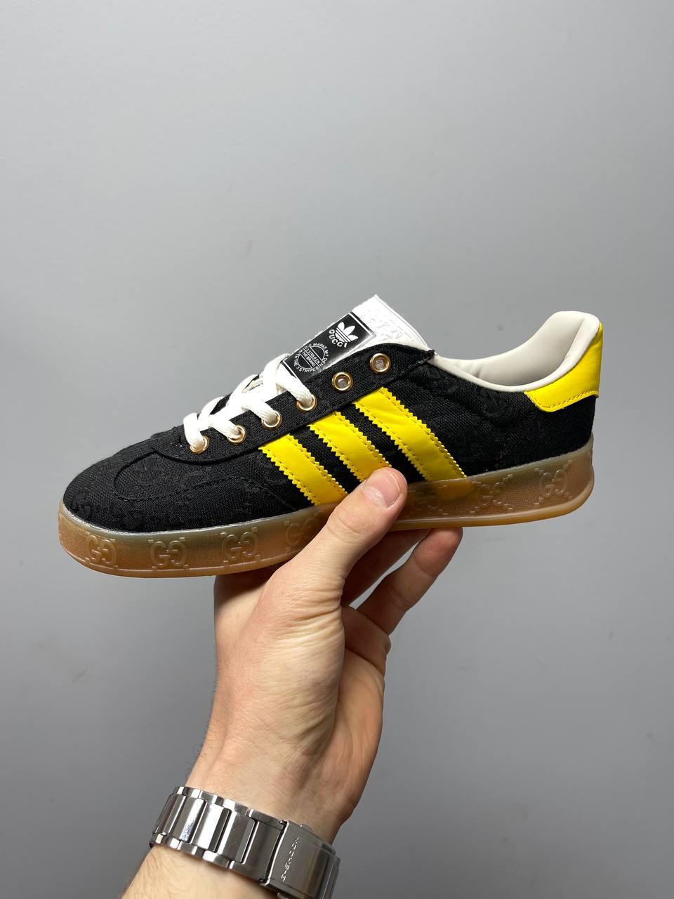 Adidas Gucci x Gazelle Black GG Monogram