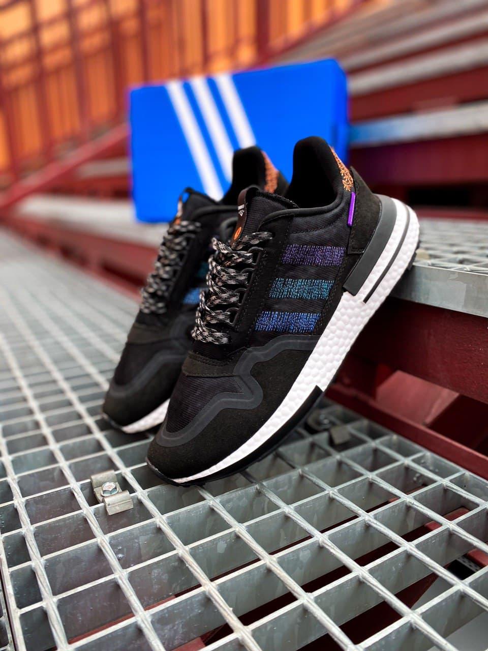 Adidas ZX 500 RM Black White 2