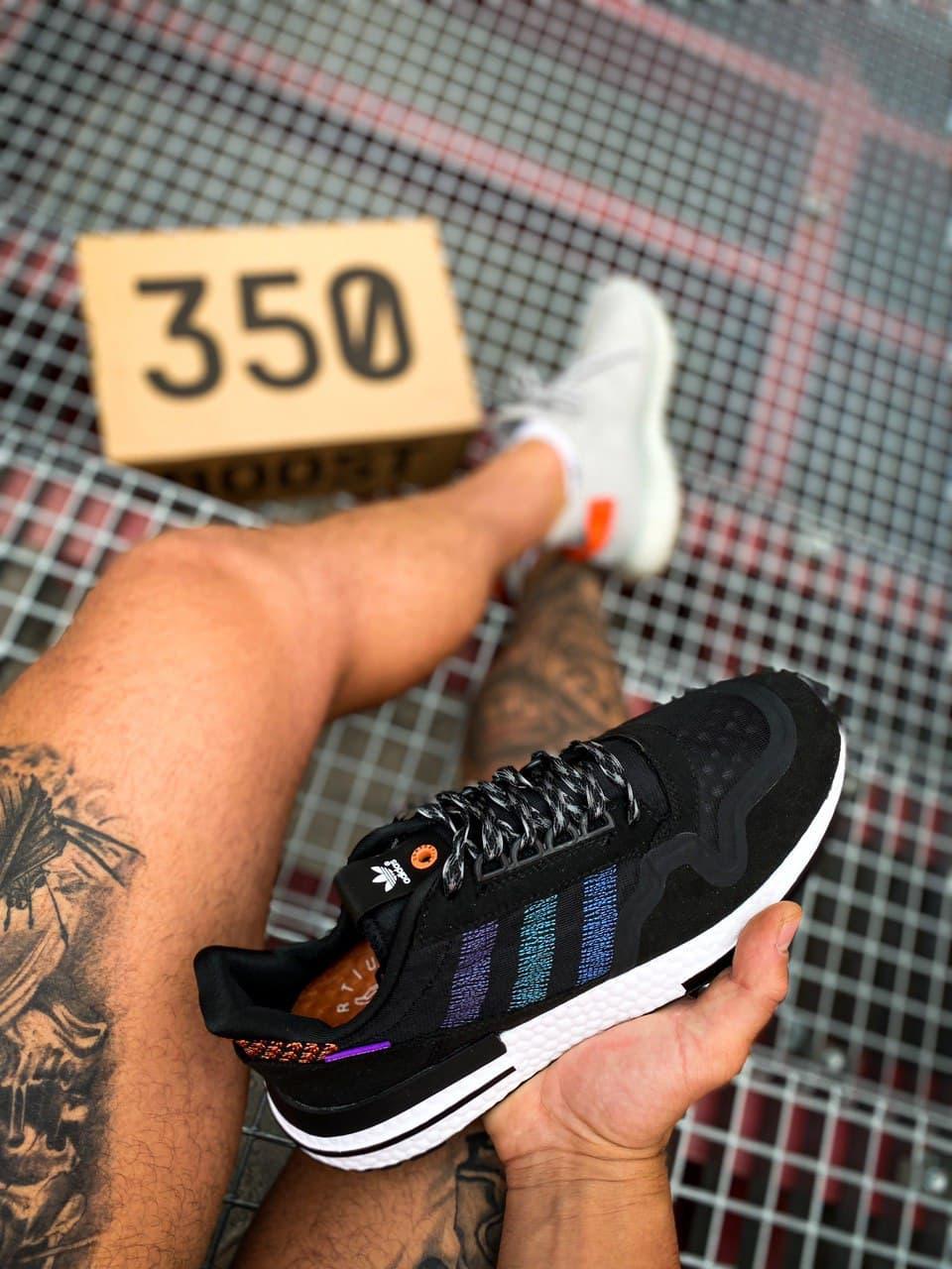 Adidas ZX 500 RM Black White 2