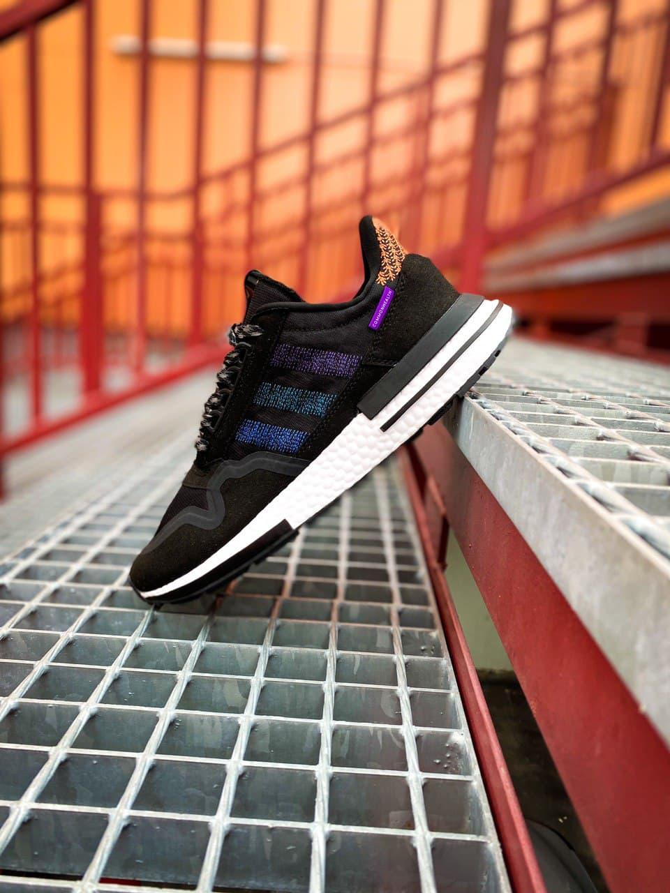 Adidas ZX 500 RM Black White 2
