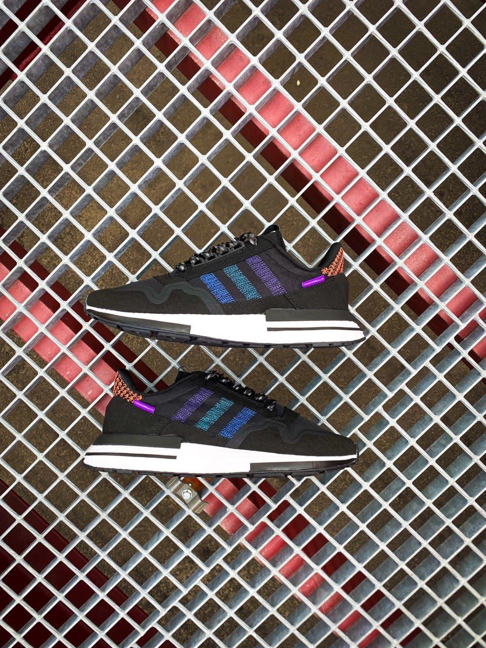 Adidas ZX 500 RM Black White 2