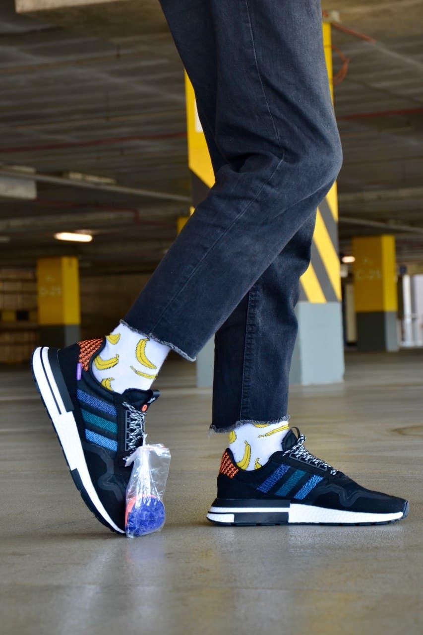 Adidas ZX 500 RM Black White 2