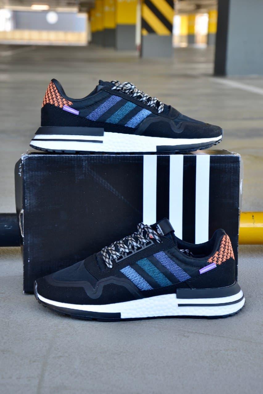 Adidas ZX 500 RM Black White 2