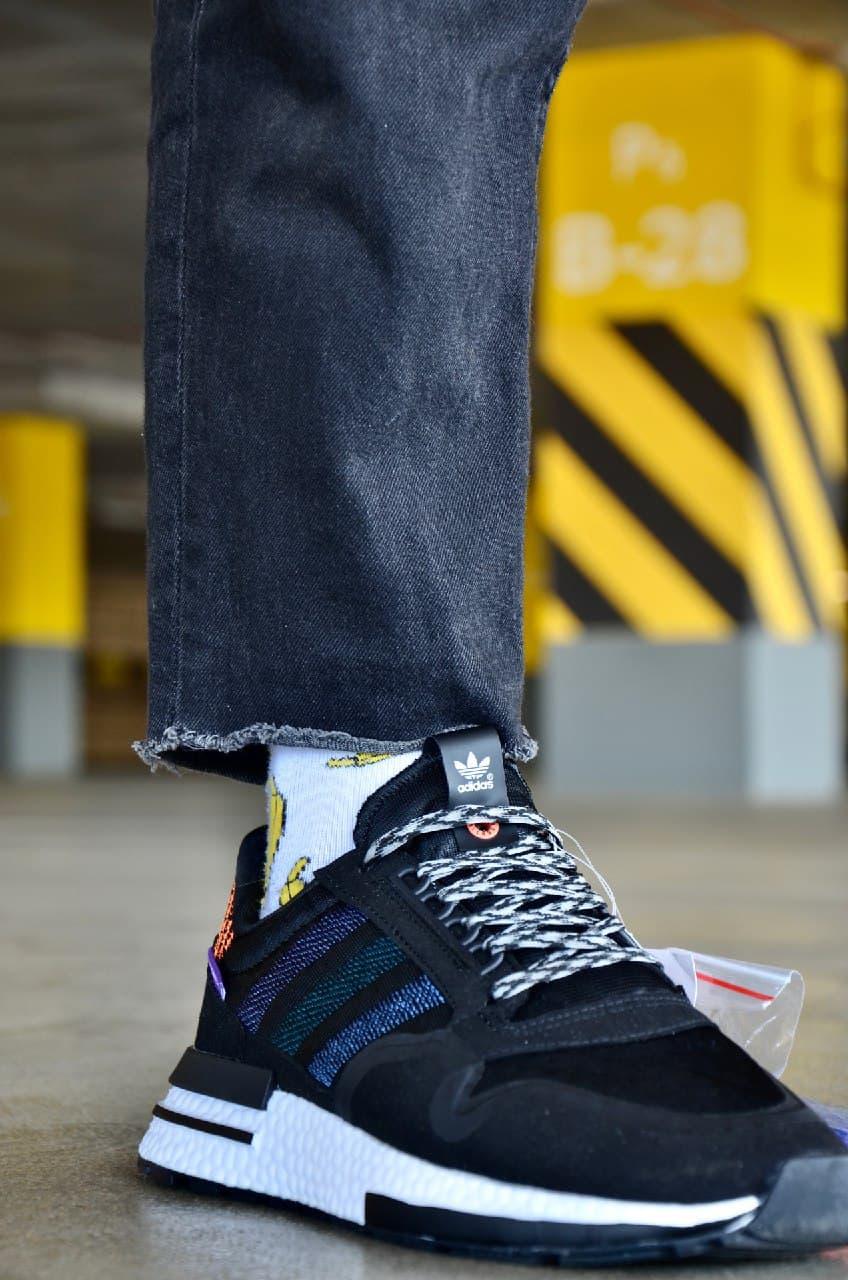 Adidas ZX 500 RM Black White 2