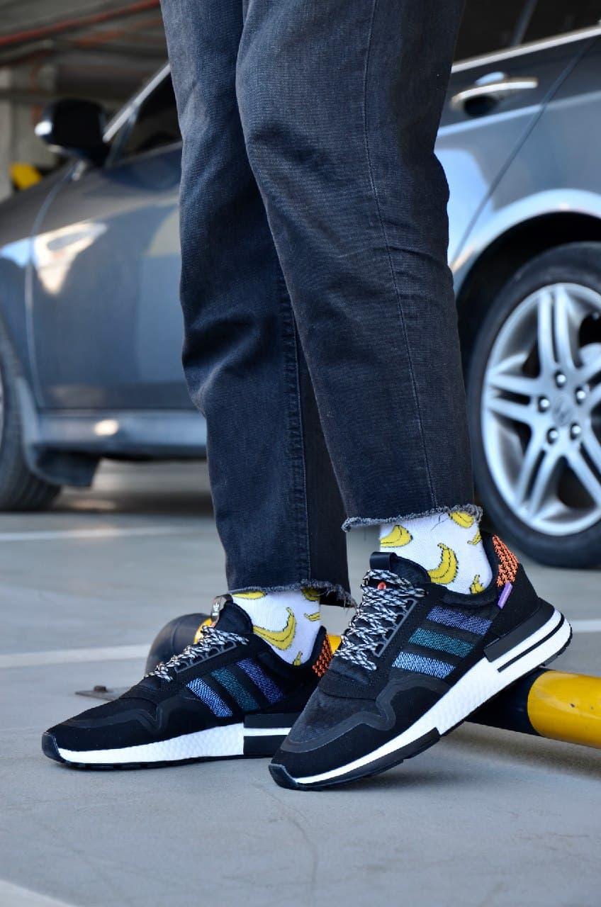 Adidas ZX 500 RM Black White 2