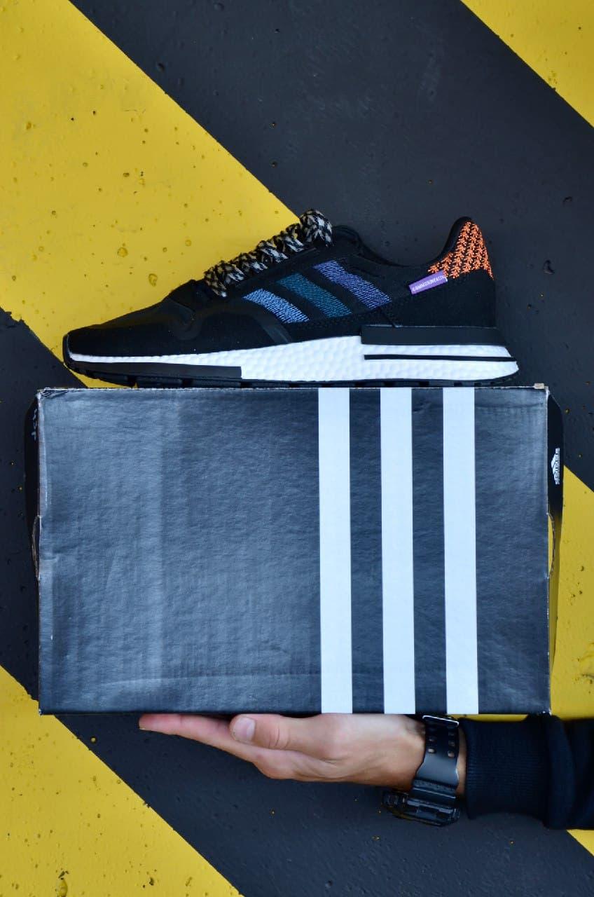 Adidas ZX 500 RM Black White 2