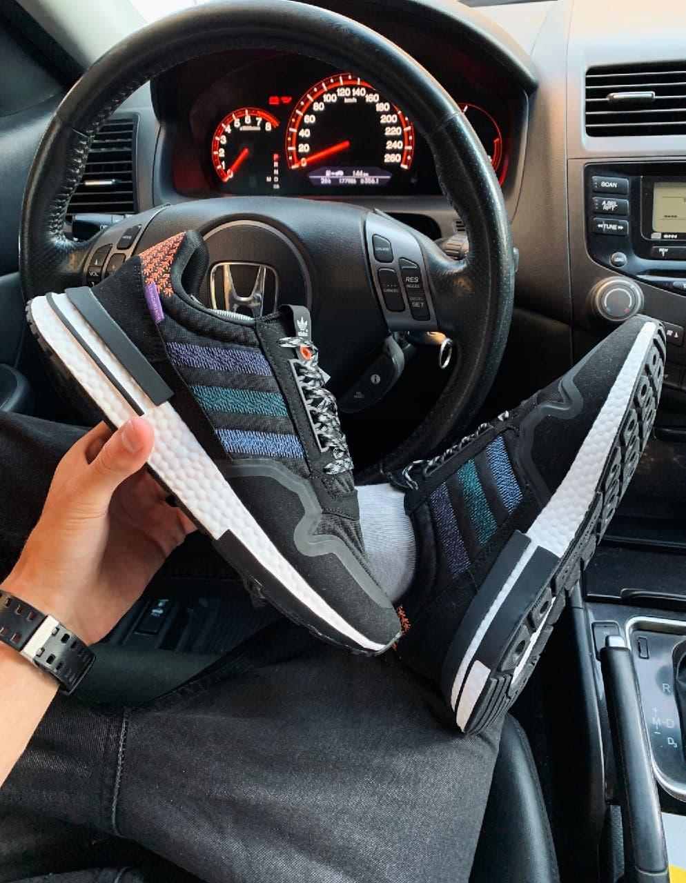 Adidas ZX 500 RM Black White 2