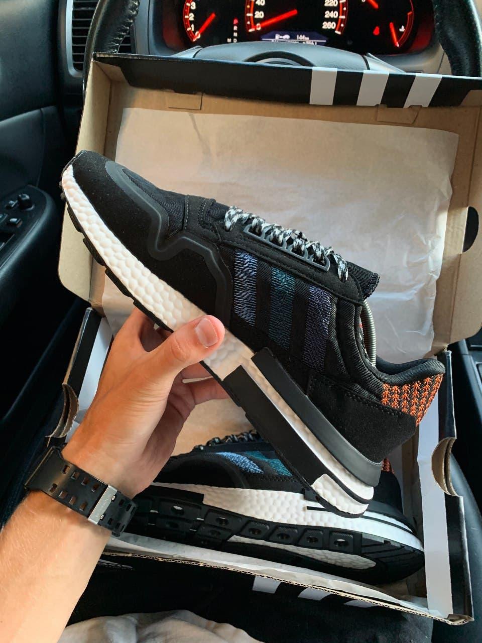 Adidas ZX 500 RM Black White 2