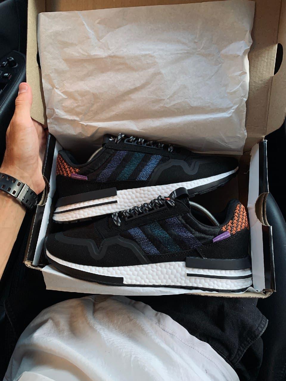 Adidas ZX 500 RM Black White 2