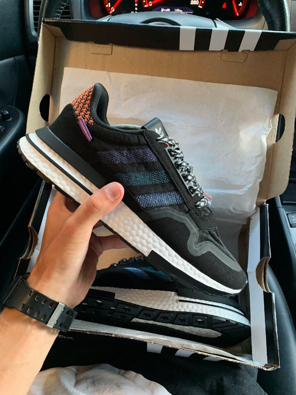 Adidas ZX 500 RM Black White 2