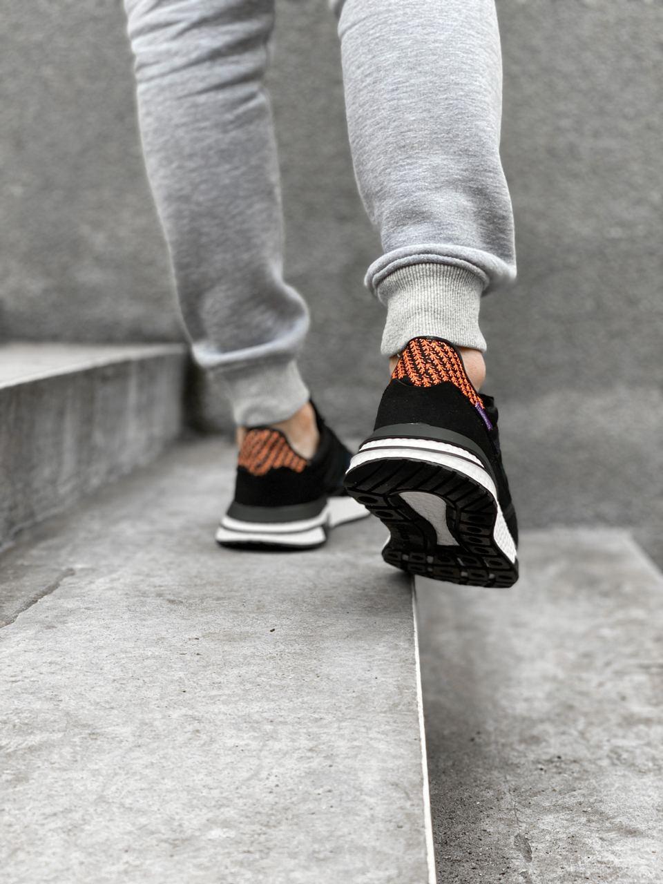 Adidas ZX 500 RM Black White 2