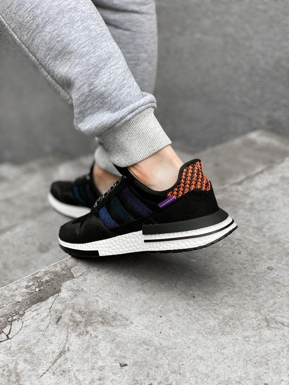 Adidas ZX 500 RM Black White 2