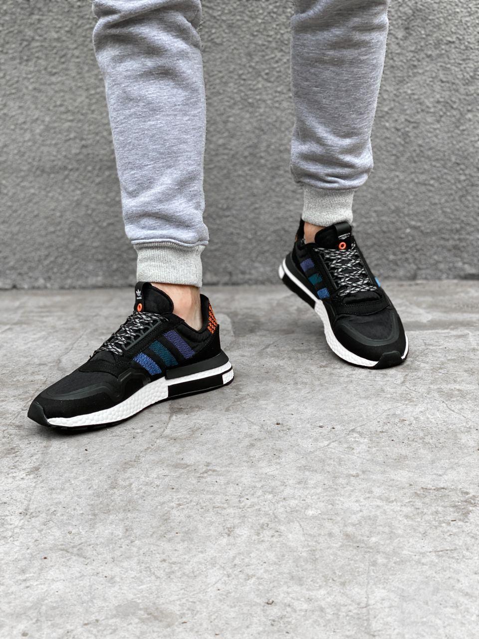 Adidas ZX 500 RM Black White 2