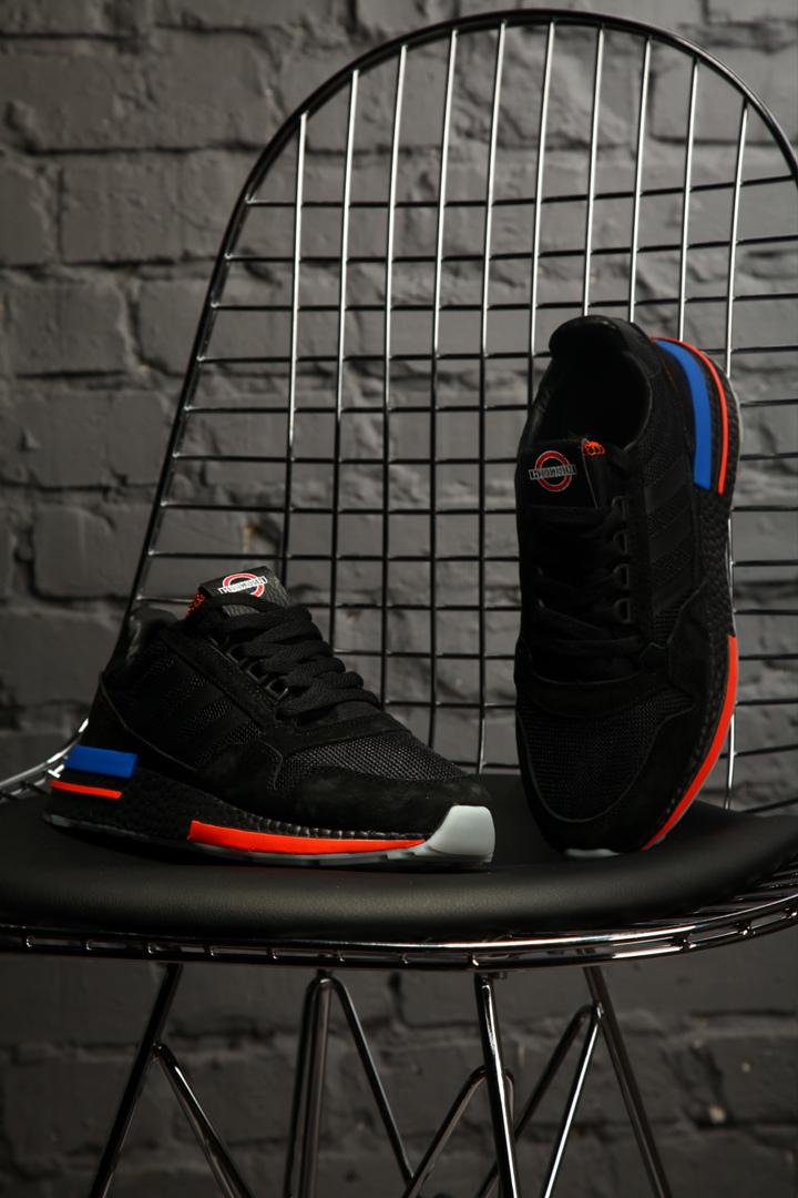 Adidas ZX 500 Black Blue Red