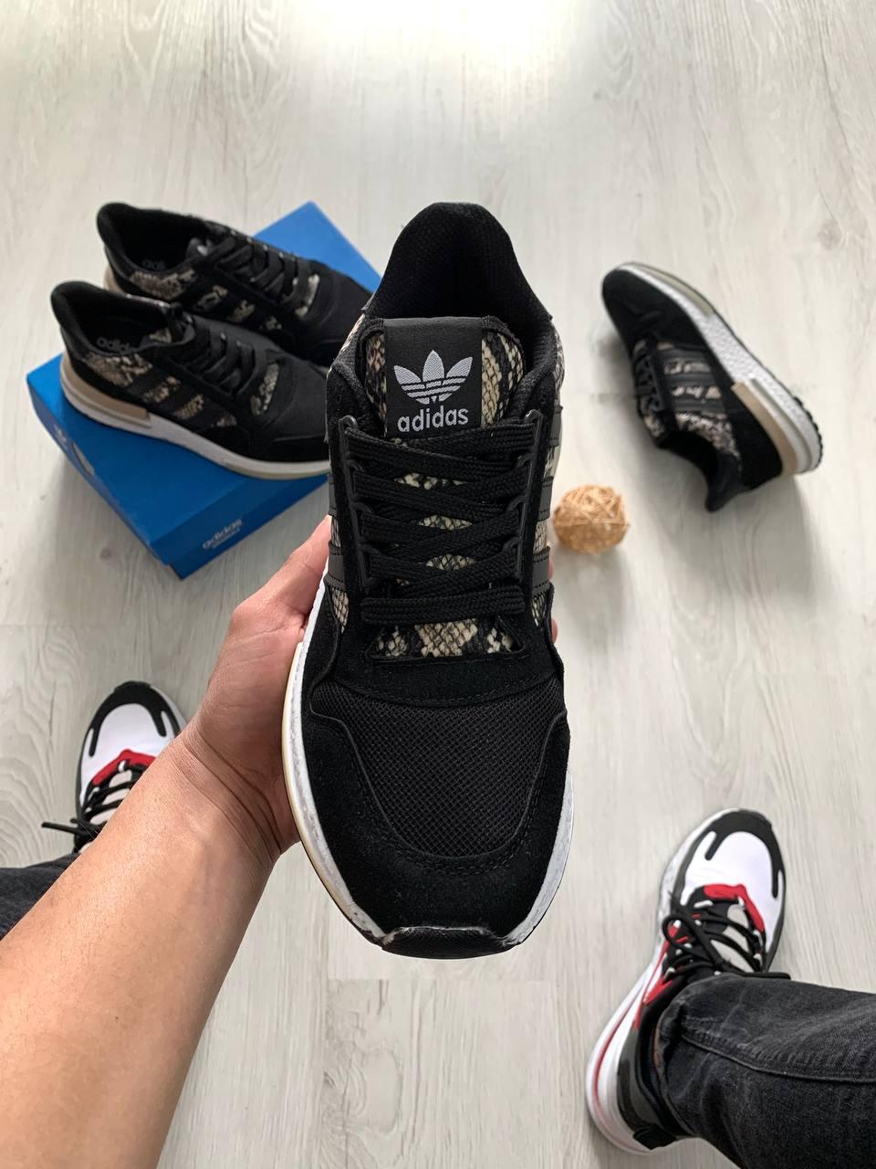 Adidas ZX 500 Black White 2
