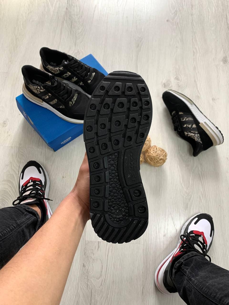 Adidas ZX 500 Black White 2