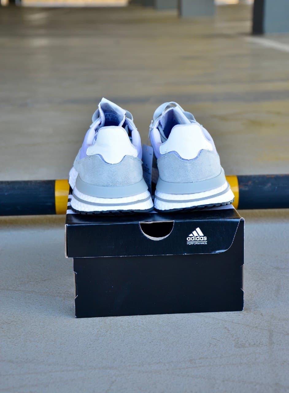 Adidas ZX 500 Grey White 2