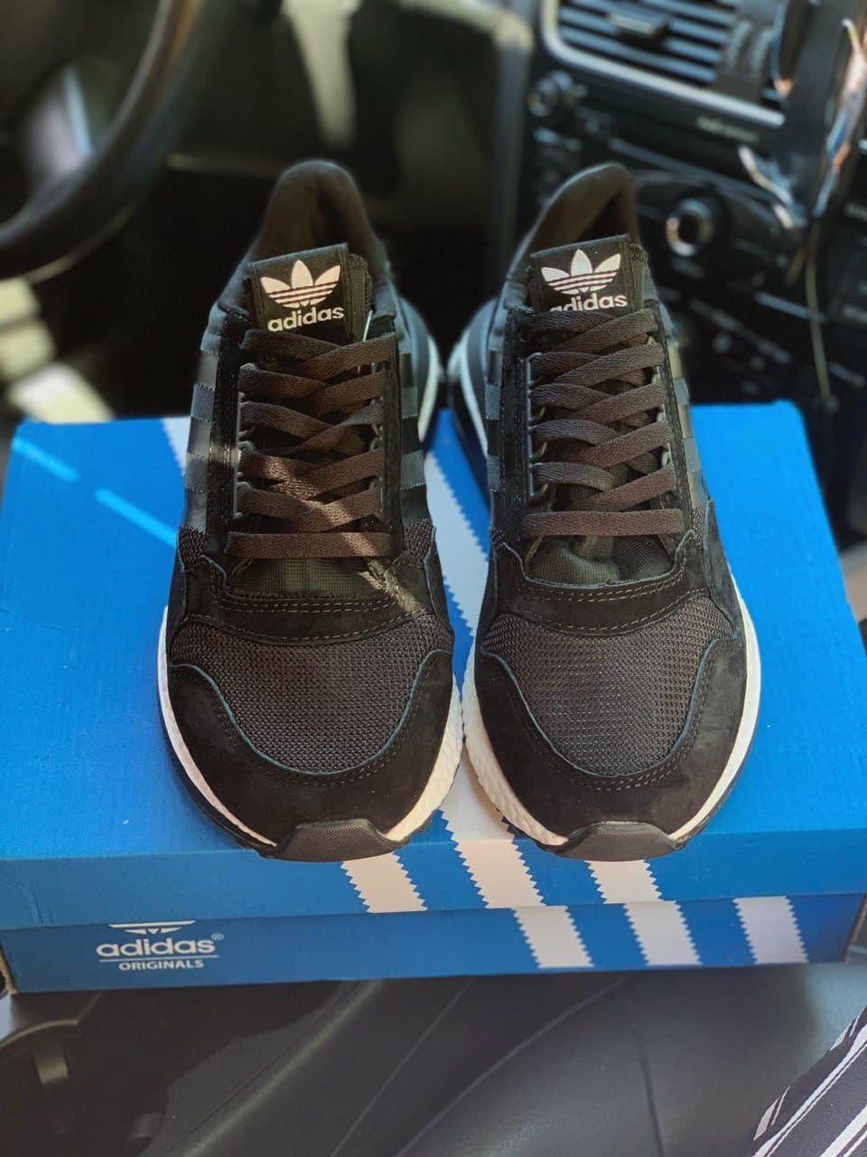 Adidas ZX 500 Black White 3