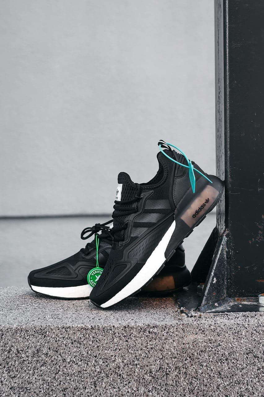 Adidas ZX 2K Boost Black White