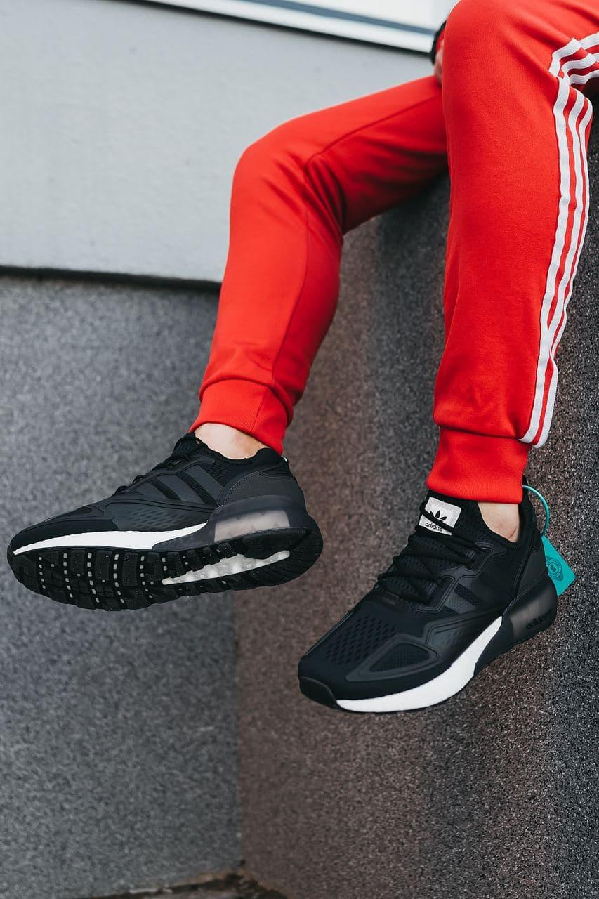 Adidas ZX 2K Boost Black White