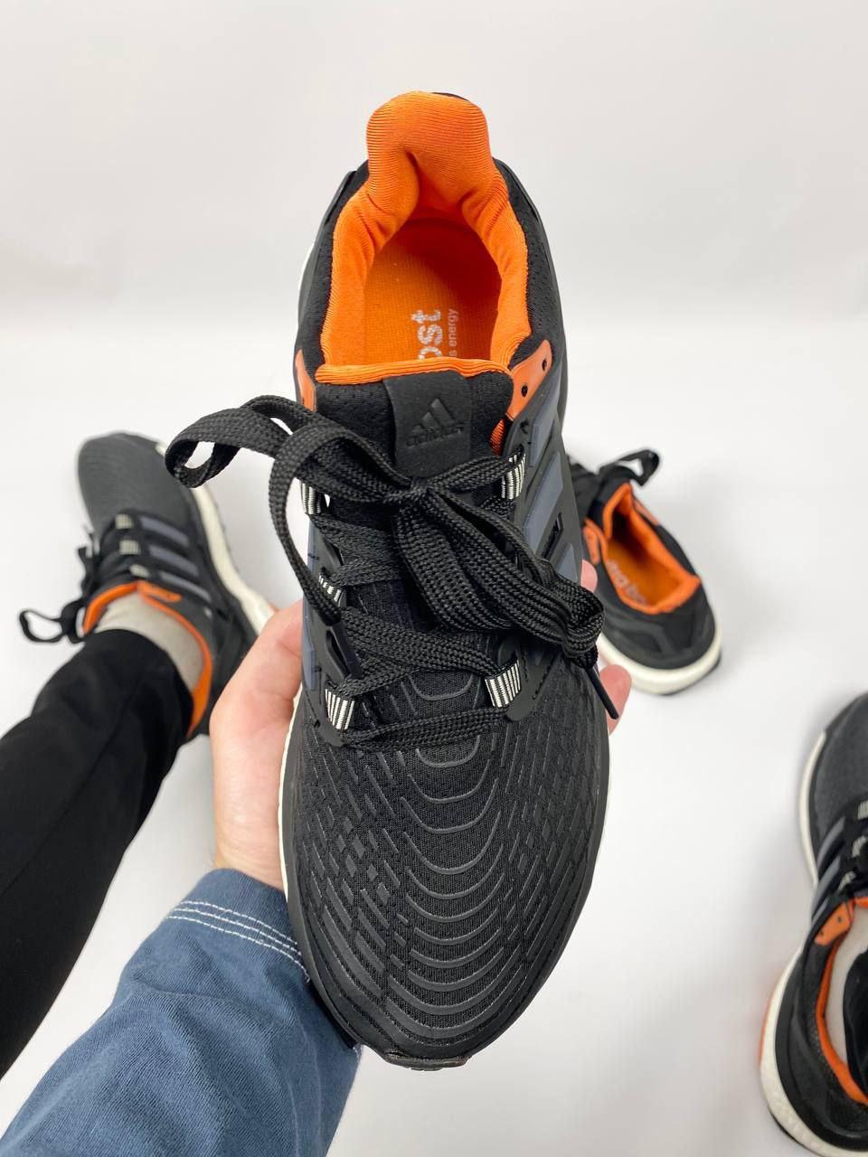 Adidas Boost Black Orange